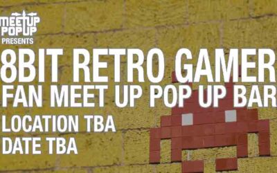 Retro 8 Bit Gamer Meetup Social Gaming event